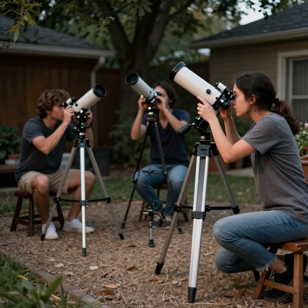 Backyard observation setup